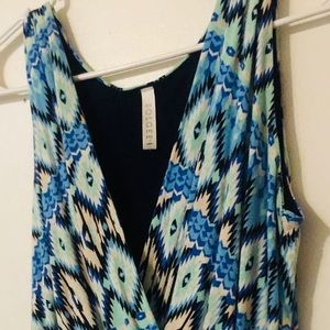 SOLGEE Diamond Printed Dress
